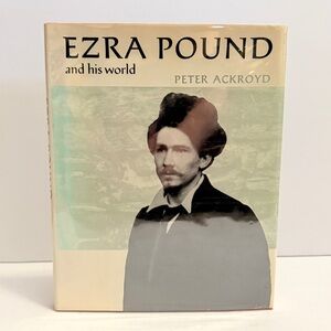 RARE Advanced Review Copy -Ezra Pound and His World 1st Ed Hardcover Review Slip